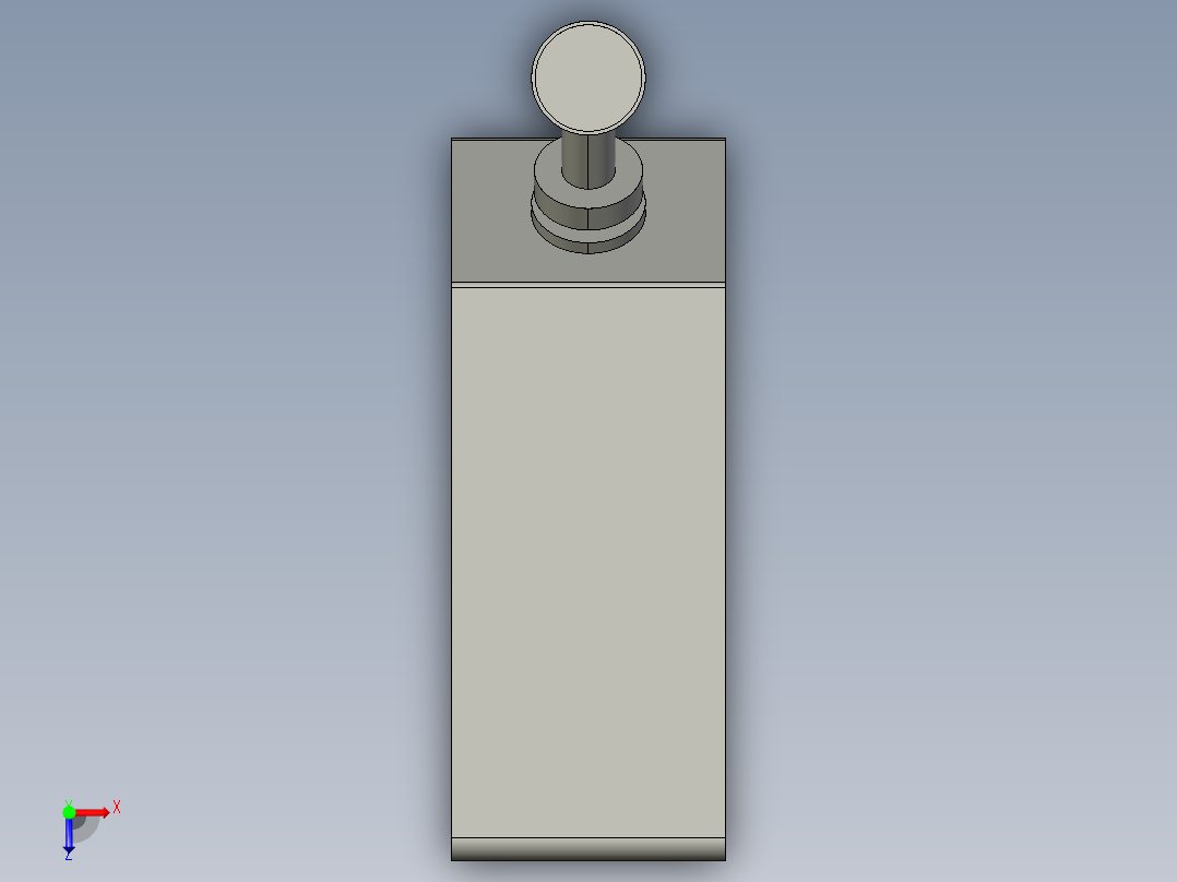 基恩士LK-086_kc图纸模型俯视图