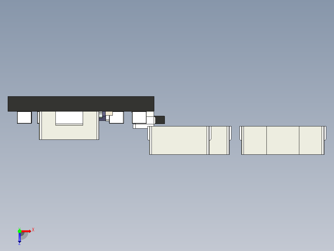 5v锂离子充电控制器模块18650俯视图