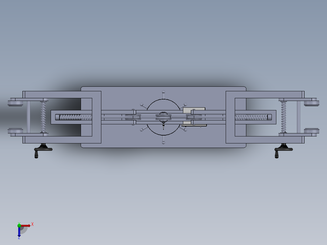 拉力强度检测设备sw18可编辑俯视图