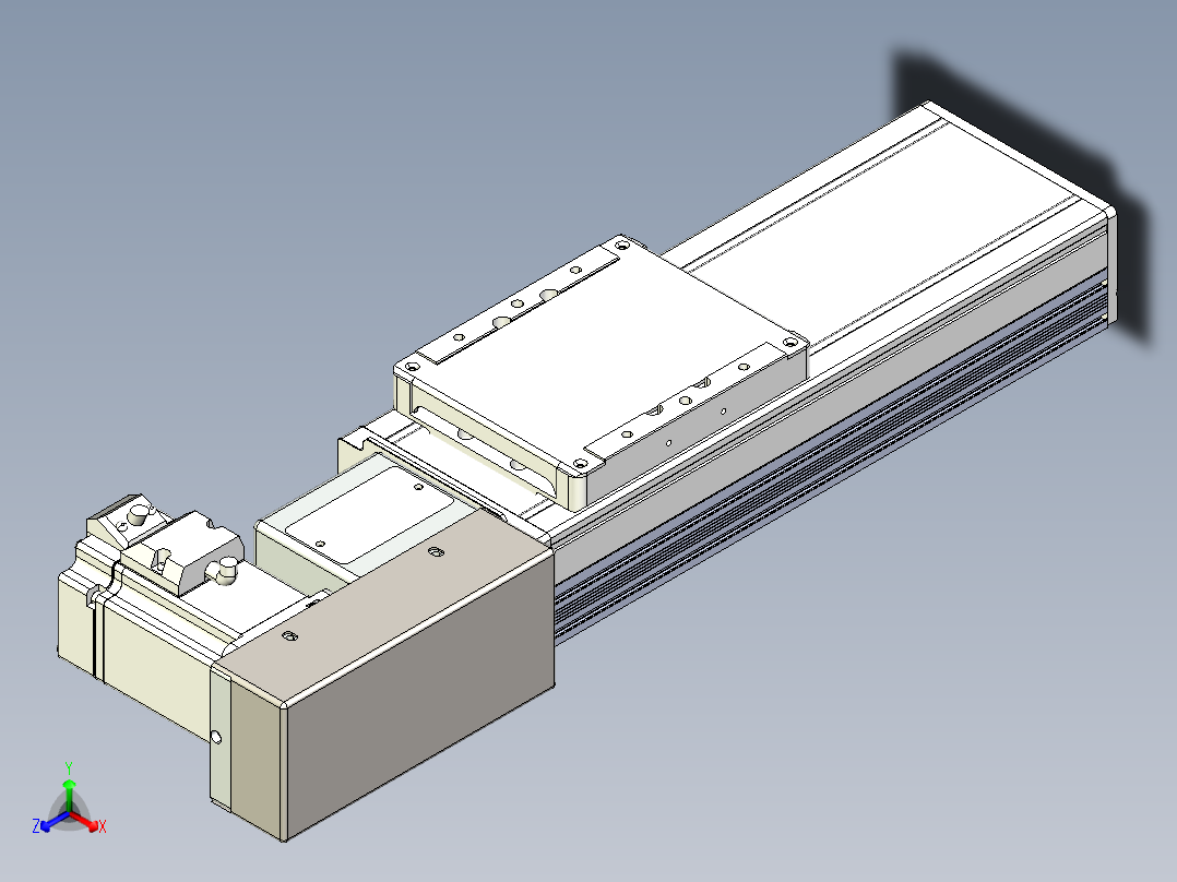 同步带全封闭直线模组TPA-HCB-105D-90-L100-MR-C-P20-N3