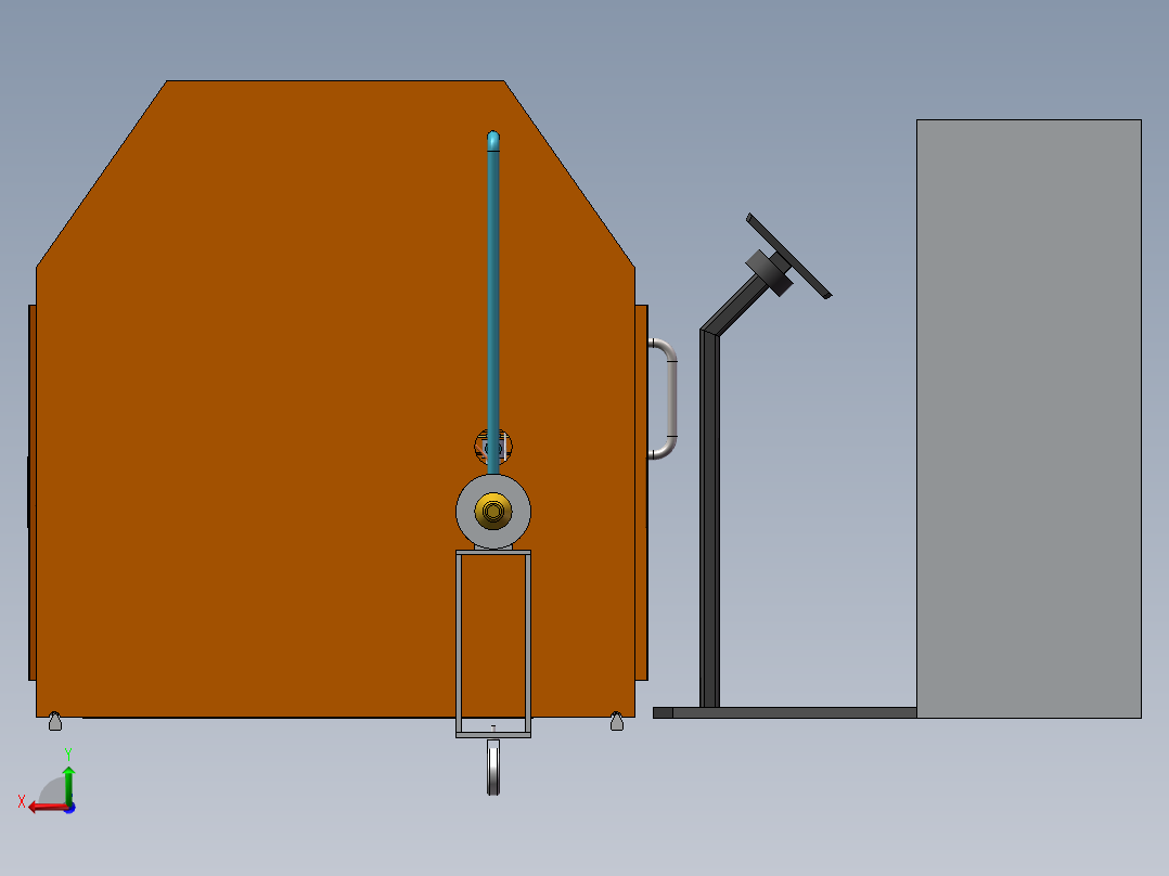 测试台(1)后视图