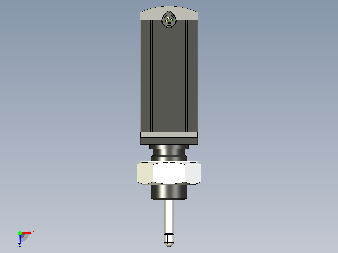 NOVOTECHNIK直线位移传感器FTI 系列 传感器俯视图