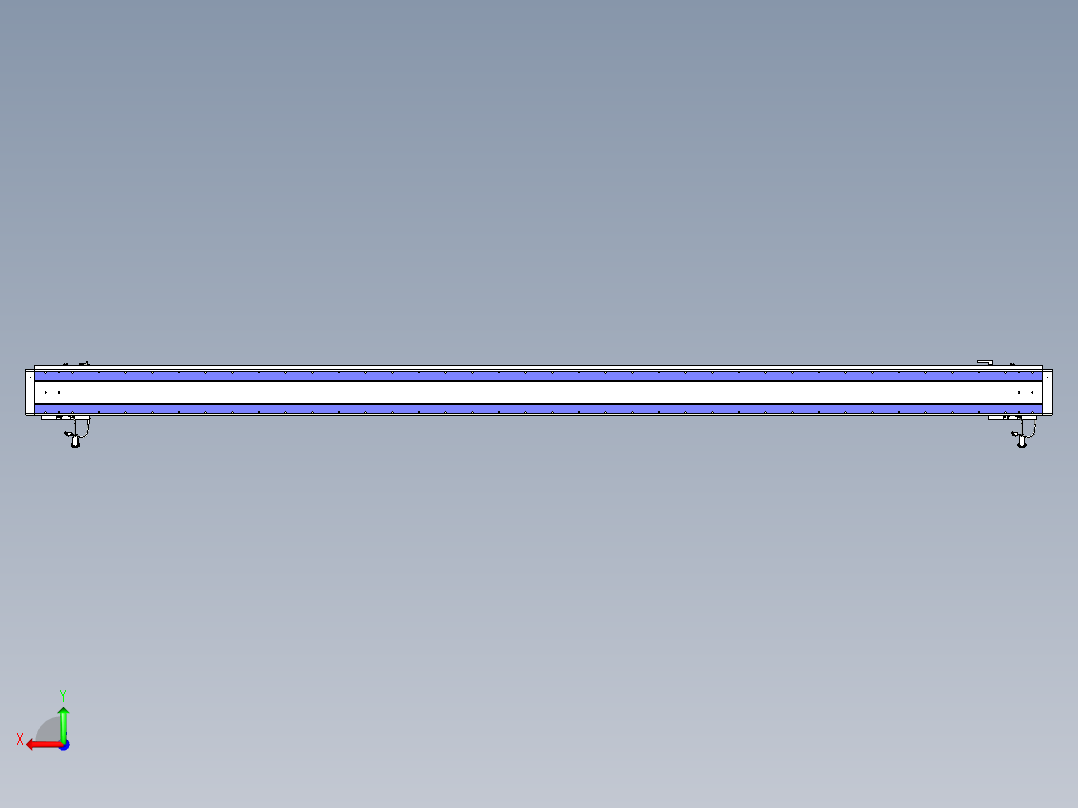 威洛博VL系列3d模型模组2VL17E2Y-S3350后视图