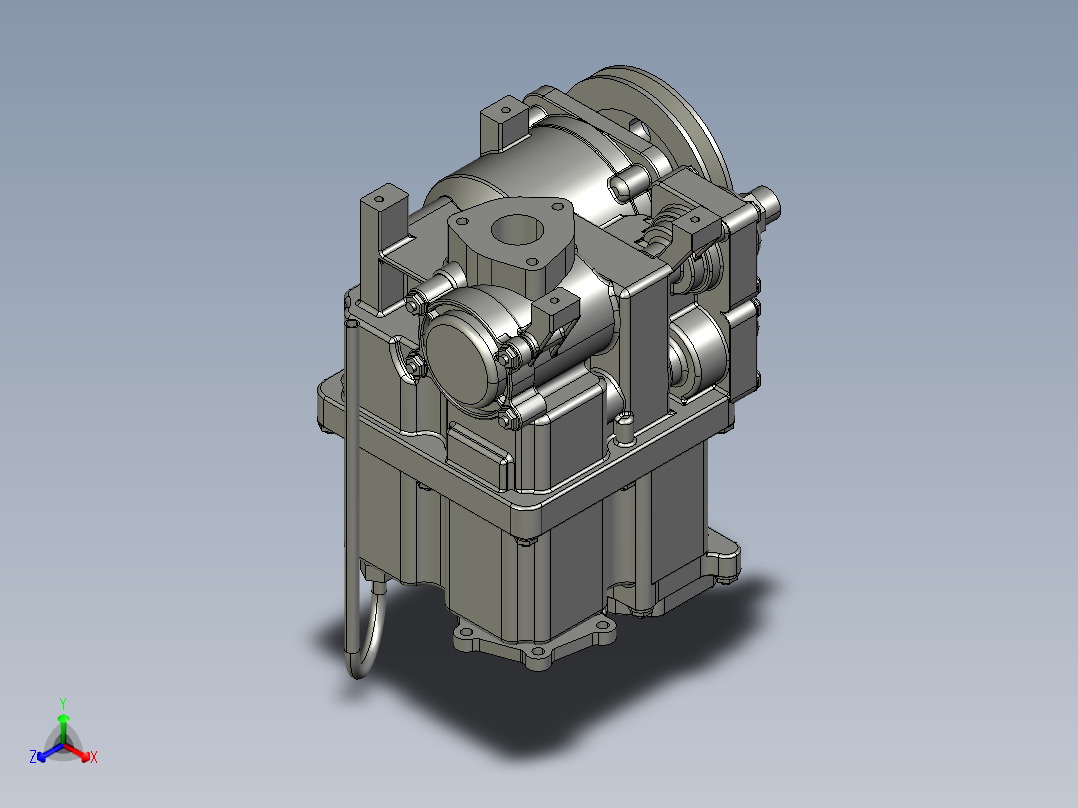 燃料泵3D模型