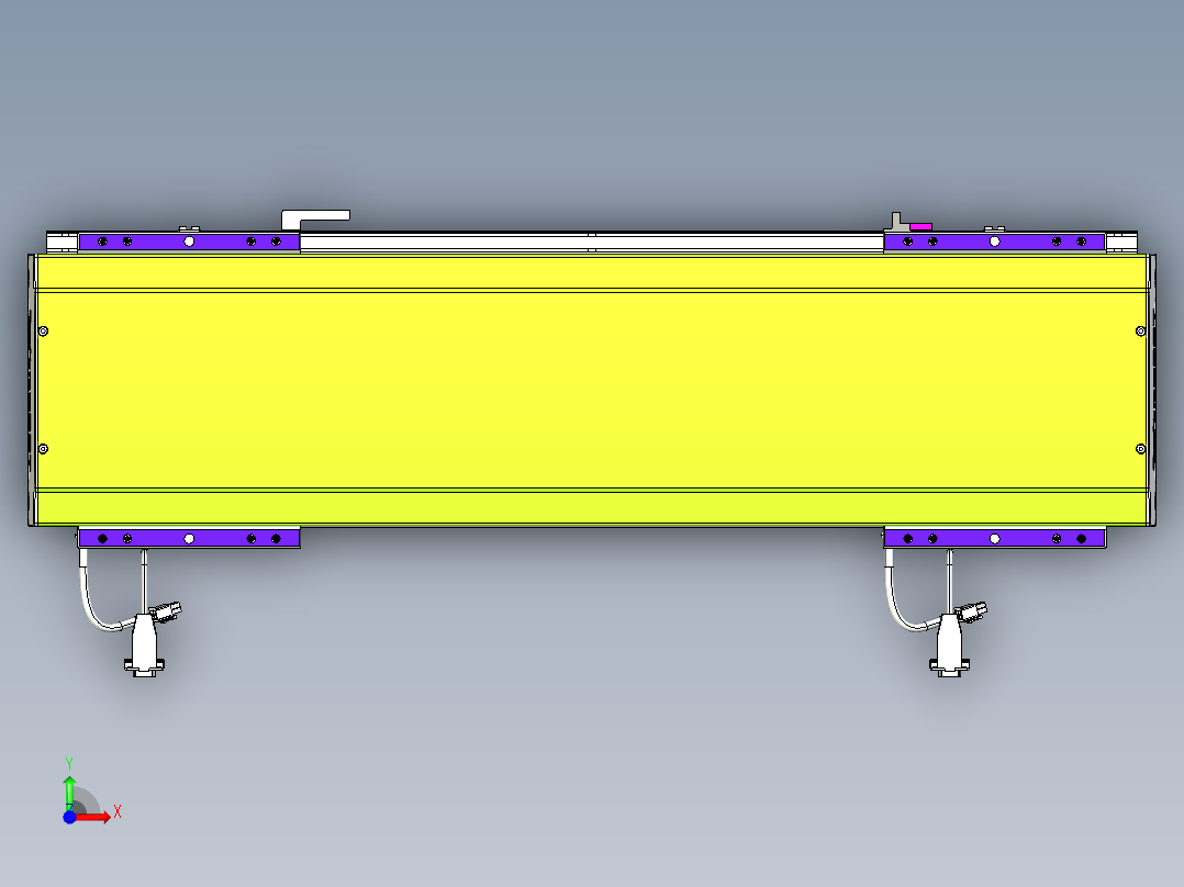 威洛博VL系列3d模型模组2VL22H2Y-S450前视图
