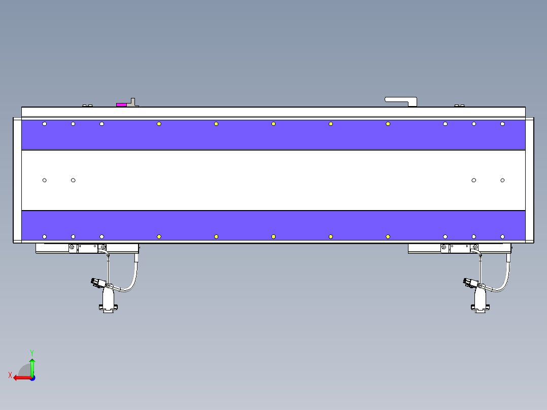 威洛博VL系列3d模型模组2VL22H2Y-S450后视图