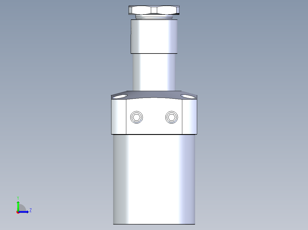 KOSMEKLHA1050-GL-Q30多系列多零件图纸模型左视图