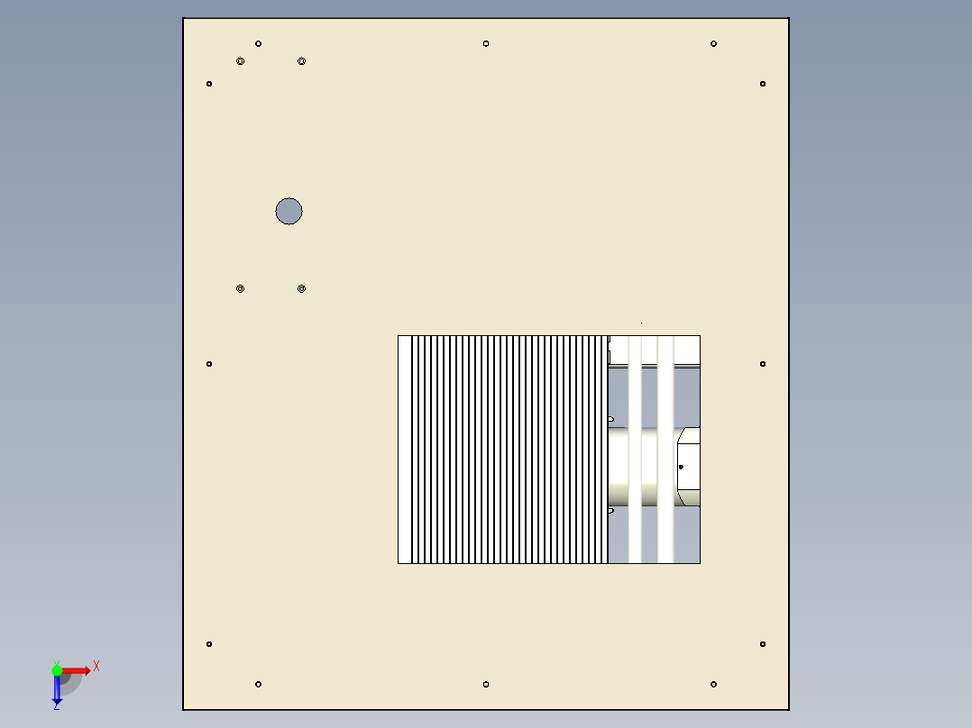 斜切鱼片机1497943==100俯视图