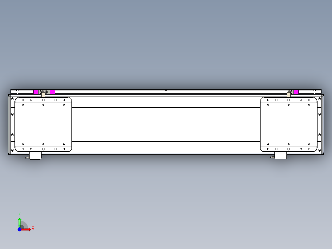 威洛博LC系列3d模型模组2LC22H2Y-S650前视图