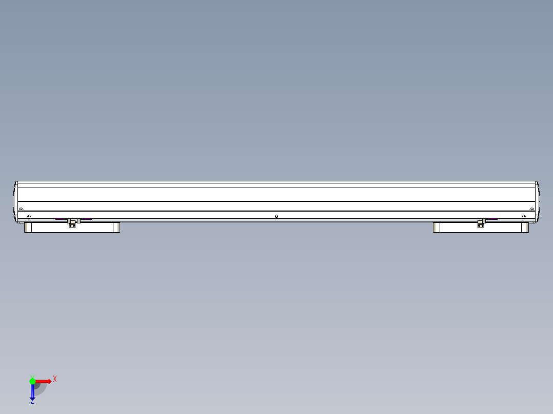 威洛博LC系列3d模型模组2LC22H2Y-S650俯视图