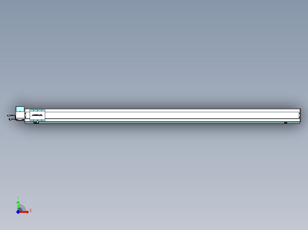 威洛博VBC同步带传动一无尘环境VBC14-L45-S2600-BRD-ZP75-C3前视图
