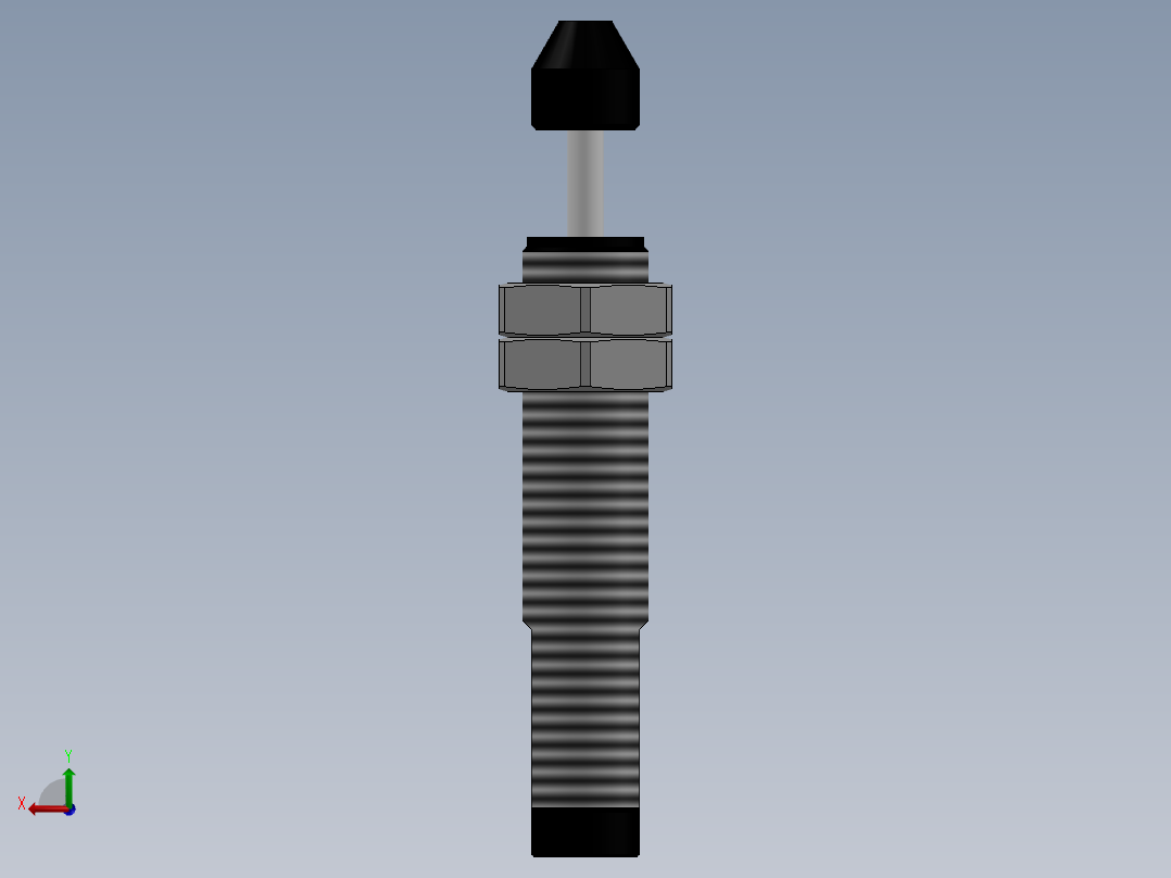 液压缓冲器ACA1616-1后视图