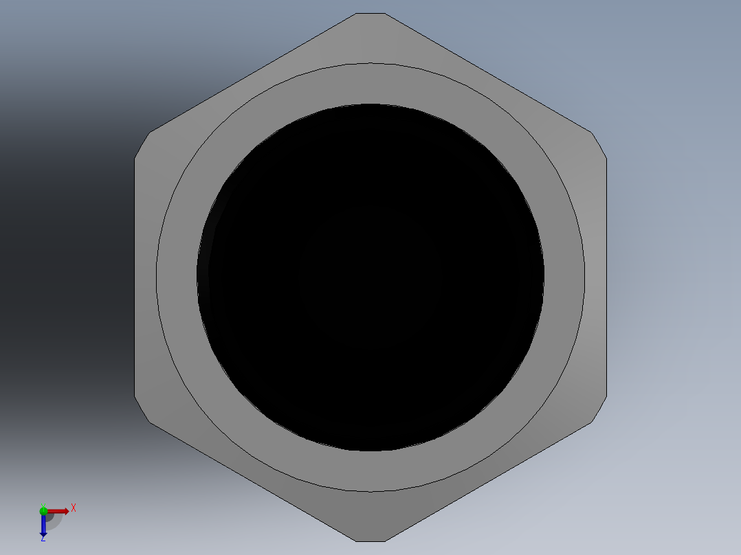 液压缓冲器ACA1616-1俯视图