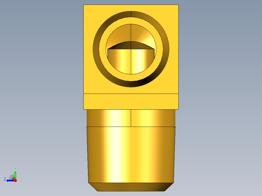 倒齿式工业管接头Hose Barb 90Deg Elbow to Male Pipe 129HB-5-2右视图