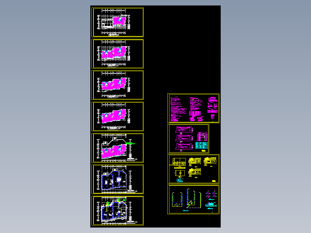 住宅楼地热采暖施工图