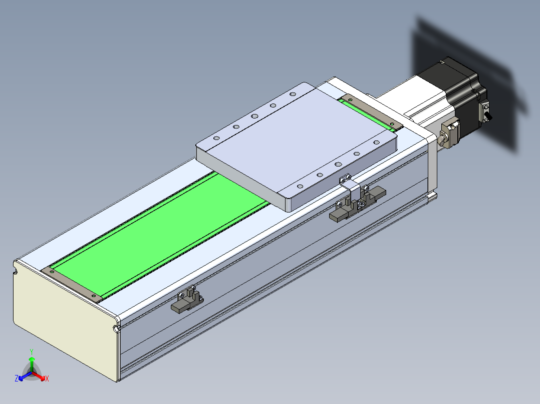 丝杠滑台-全封闭-EC17-Lx-C-S250-BC-P75-D3