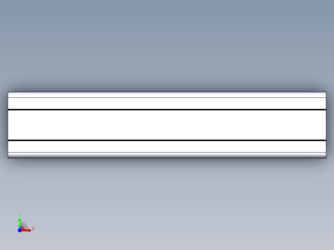 同步带滑台-半封闭B13H-L45-S250-LD-P40-D3前视图