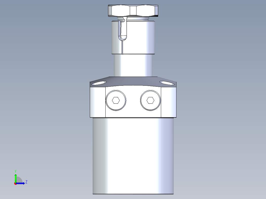 KOSMEKLHA0750-CL-Y30多系列多零件图纸模型左视图