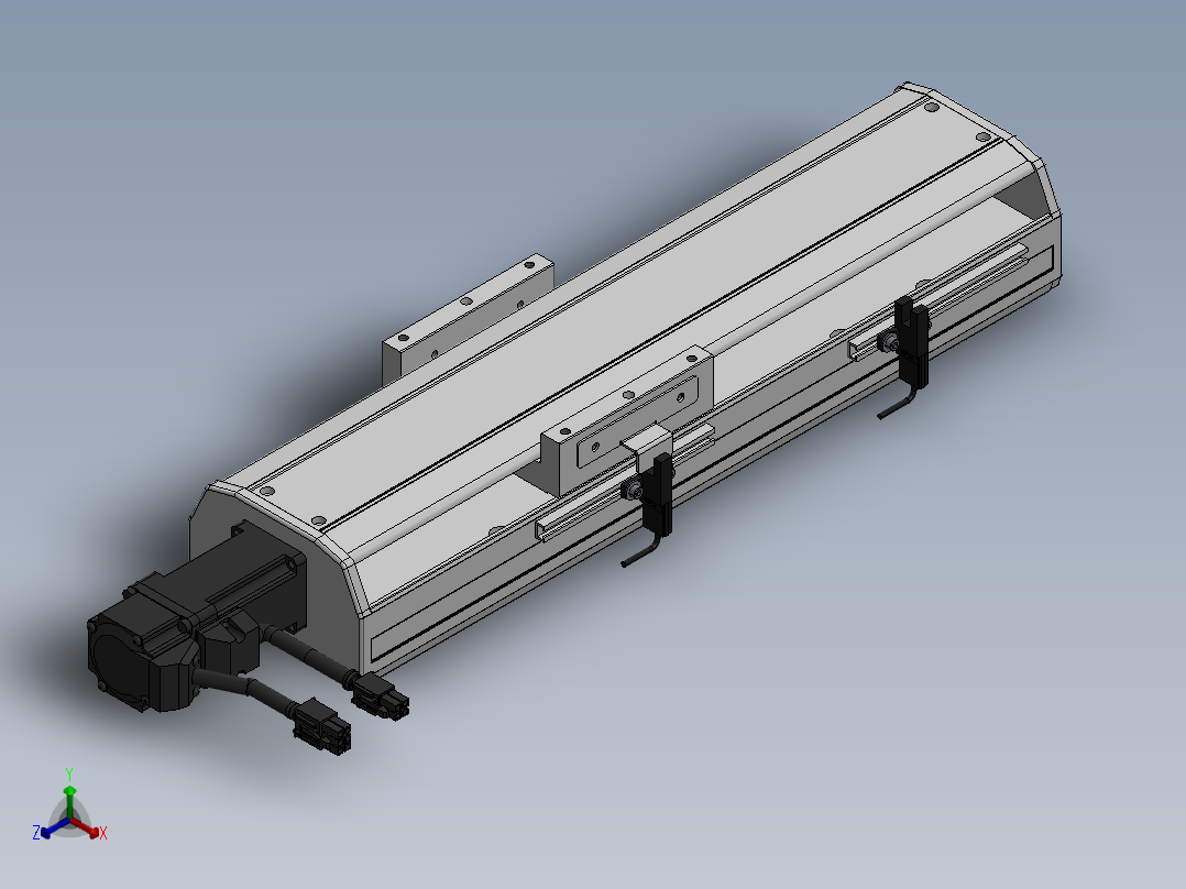 精密模组MY120-T10-150L-BC-P10B-C4-C正等轴测图