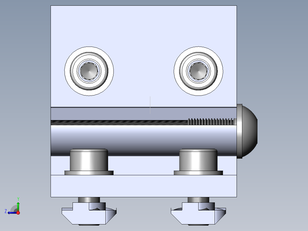 铝型材及其附件3.31.35.20.40.M5.ST前视图