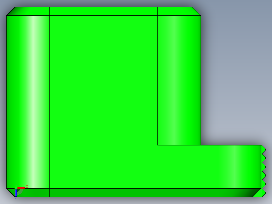 Kollur-A-QX-CNC1-dangkuai-20170323俯视图