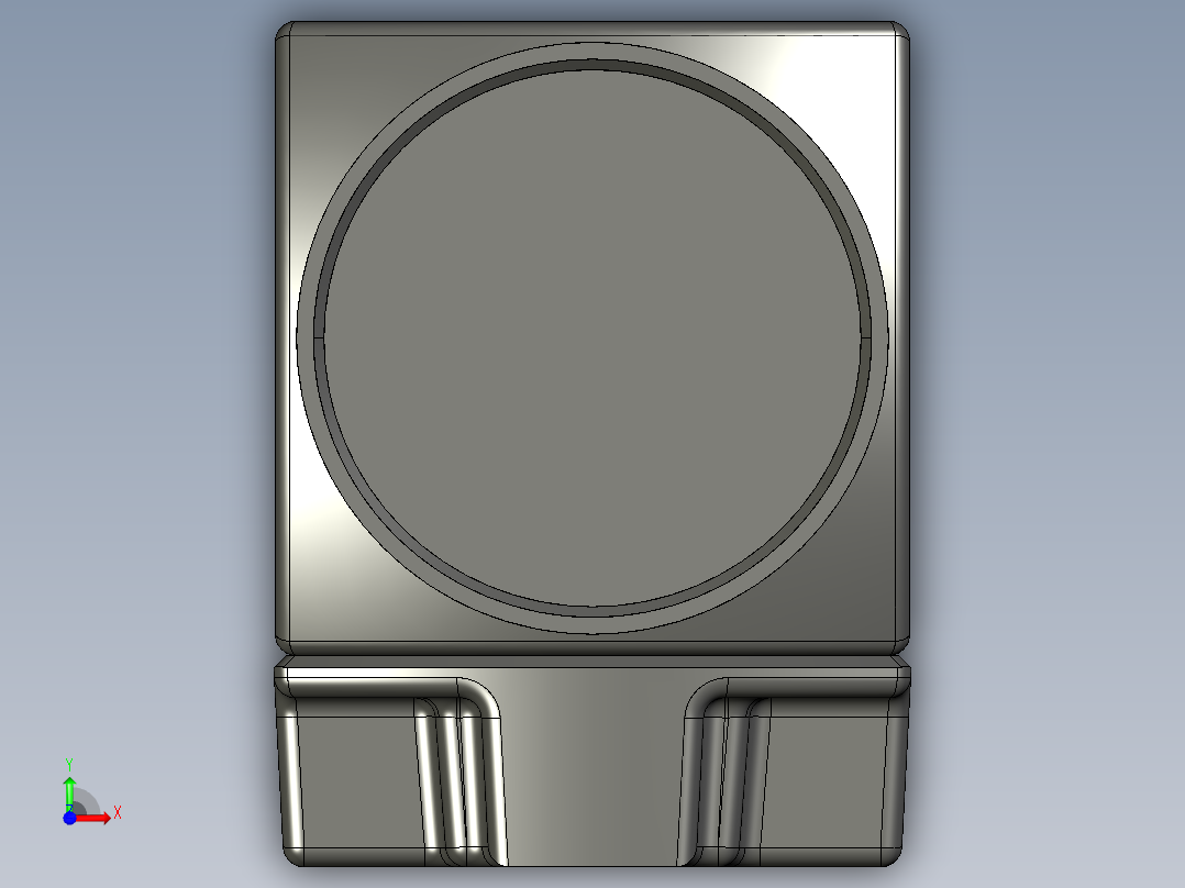 基恩士CV-035C_M_kc图纸模型前视图