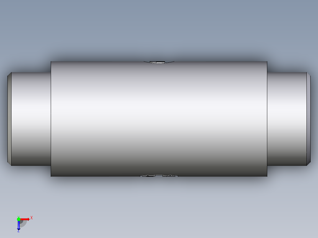 卡套式工业通用硬管接头EO_Weld_bulkhead_fitting_ESV18L71X俯视图
