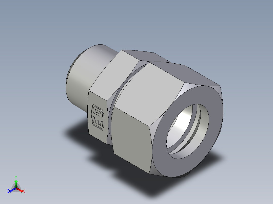 卡套式工业通用硬管接头EO_Male_Stud_connector_GE30S1NPTCF