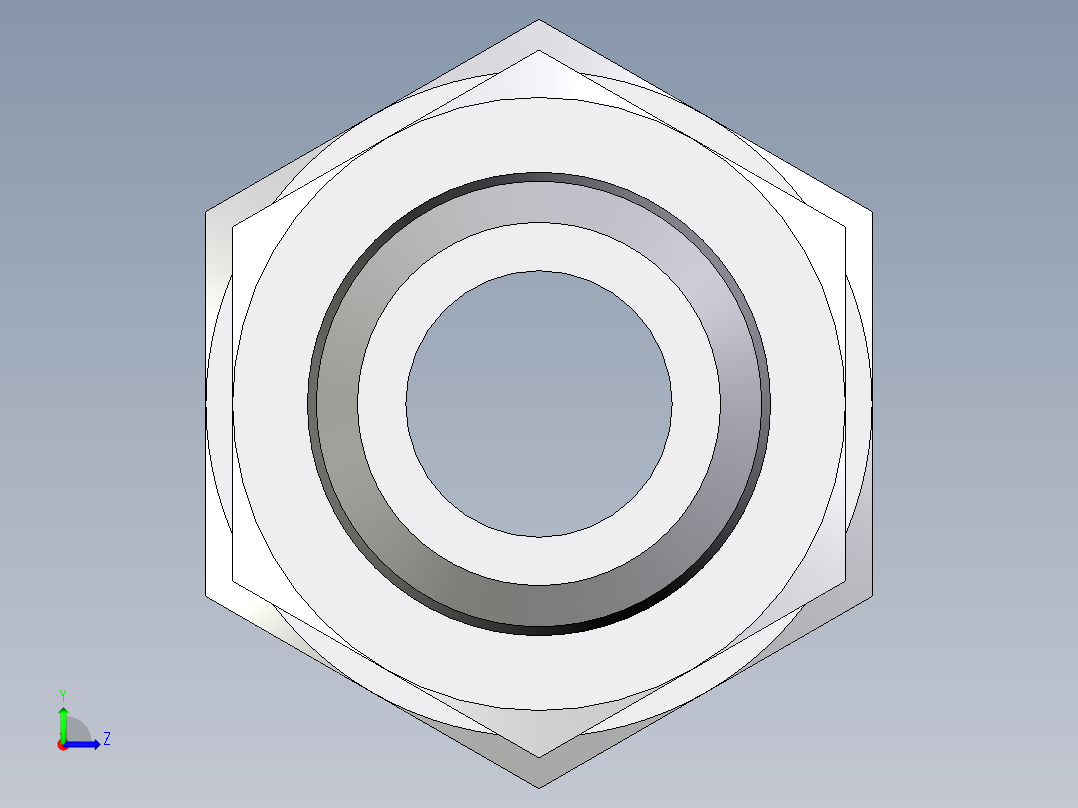 卡套式工业通用硬管接头EO_Male_Stud_connector_GE30S1NPTCF左视图