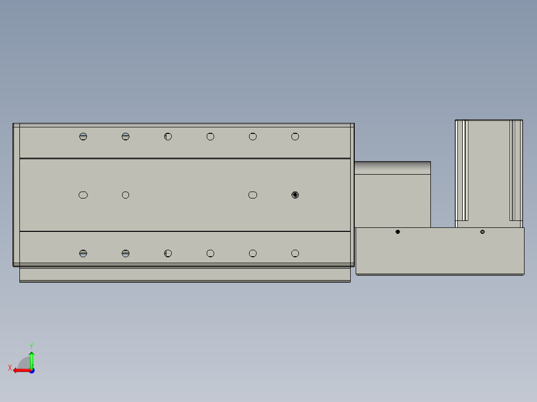 威洛博VBF17-S100-BL后视图