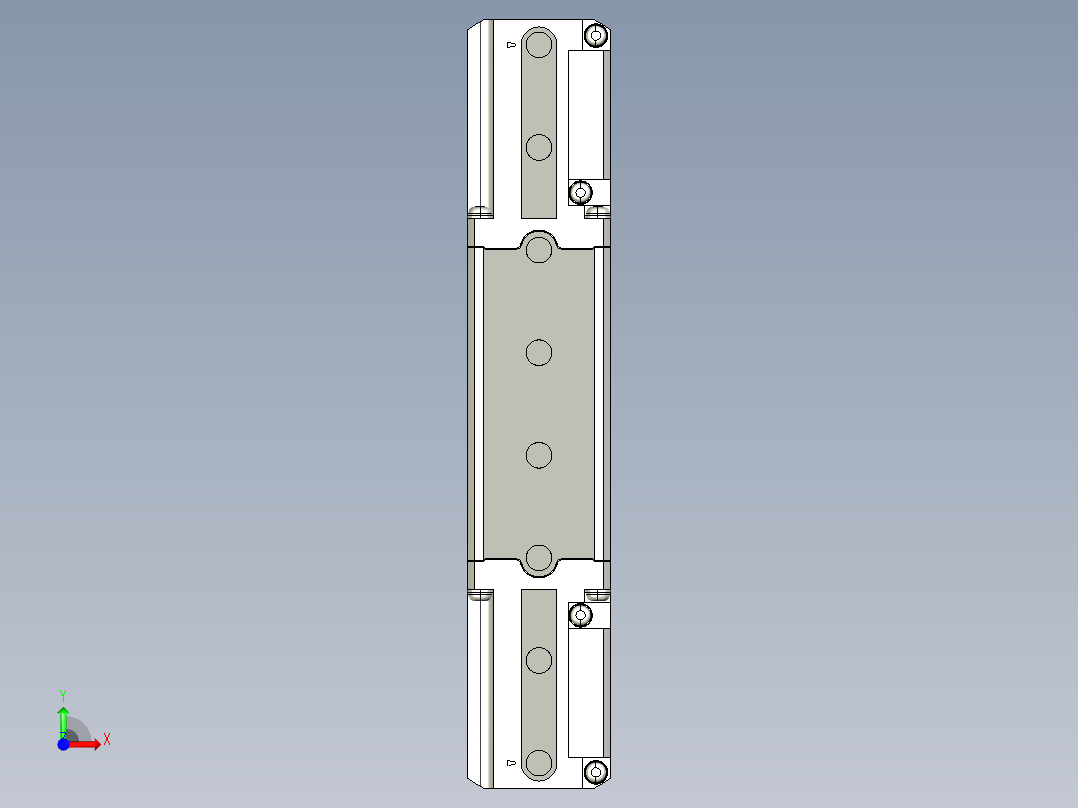 基恩士SL-V08H(S)_T_kc图纸模型前视图