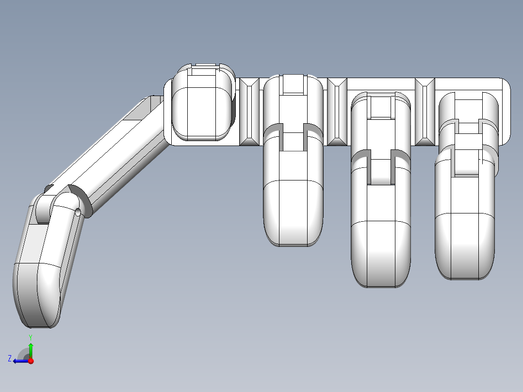 仿生机械手 (19)右视图