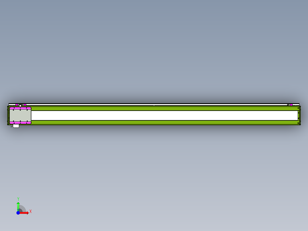 威洛博LC系列3d模型模组LC14S1Y-S1950前视图