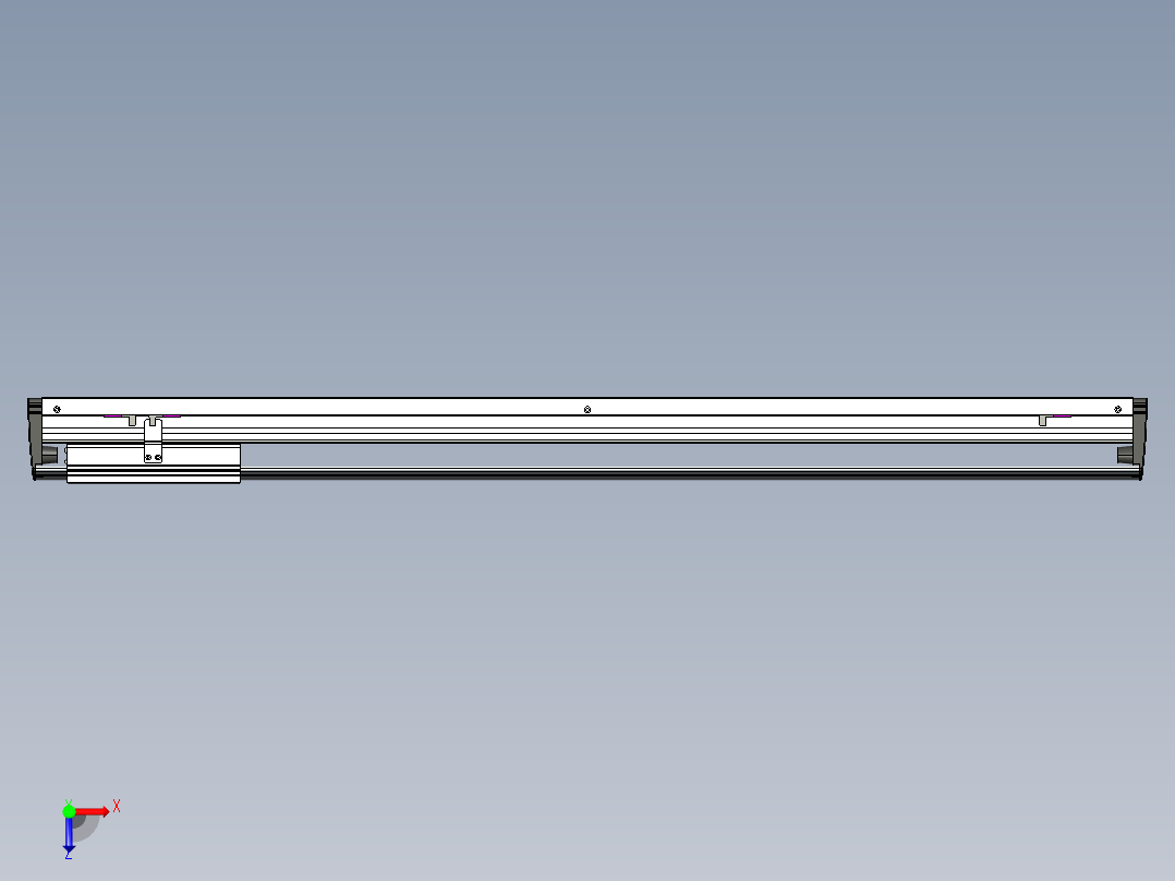 威洛博VL系列3d模型模组VL17E2Y-S900俯视图