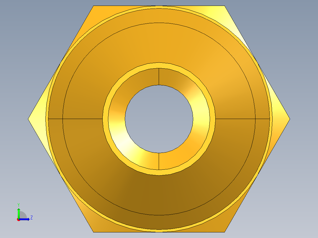 扩口式工业通用硬管接头Union Reducer 42F-6-4左视图
