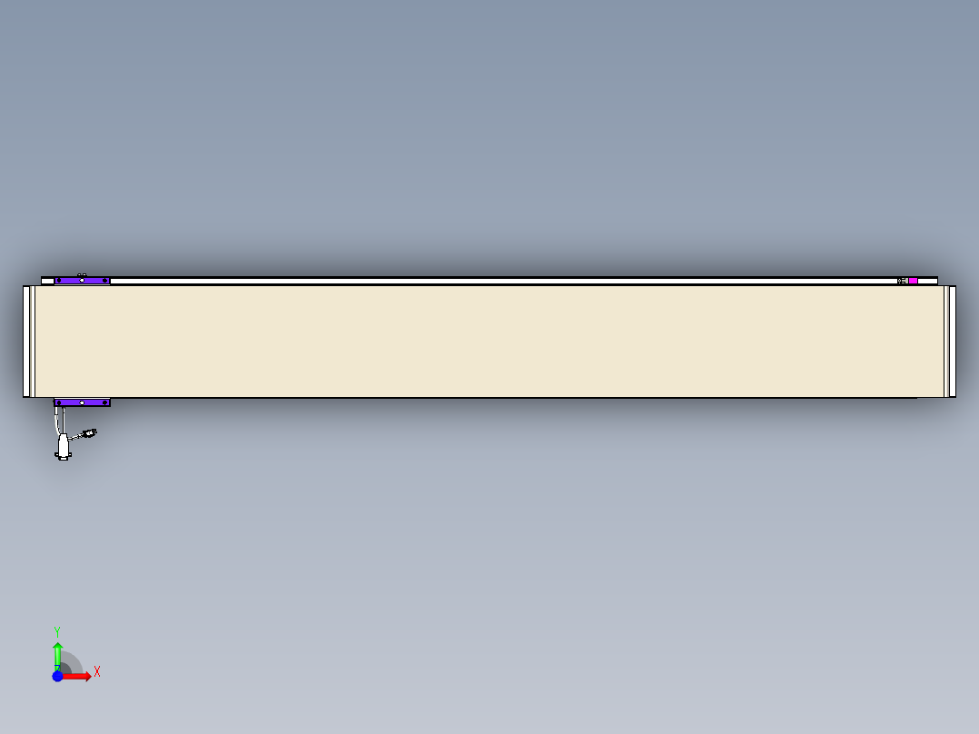 威洛博VL系列3d模型模组VL22H1Y-S1600前视图