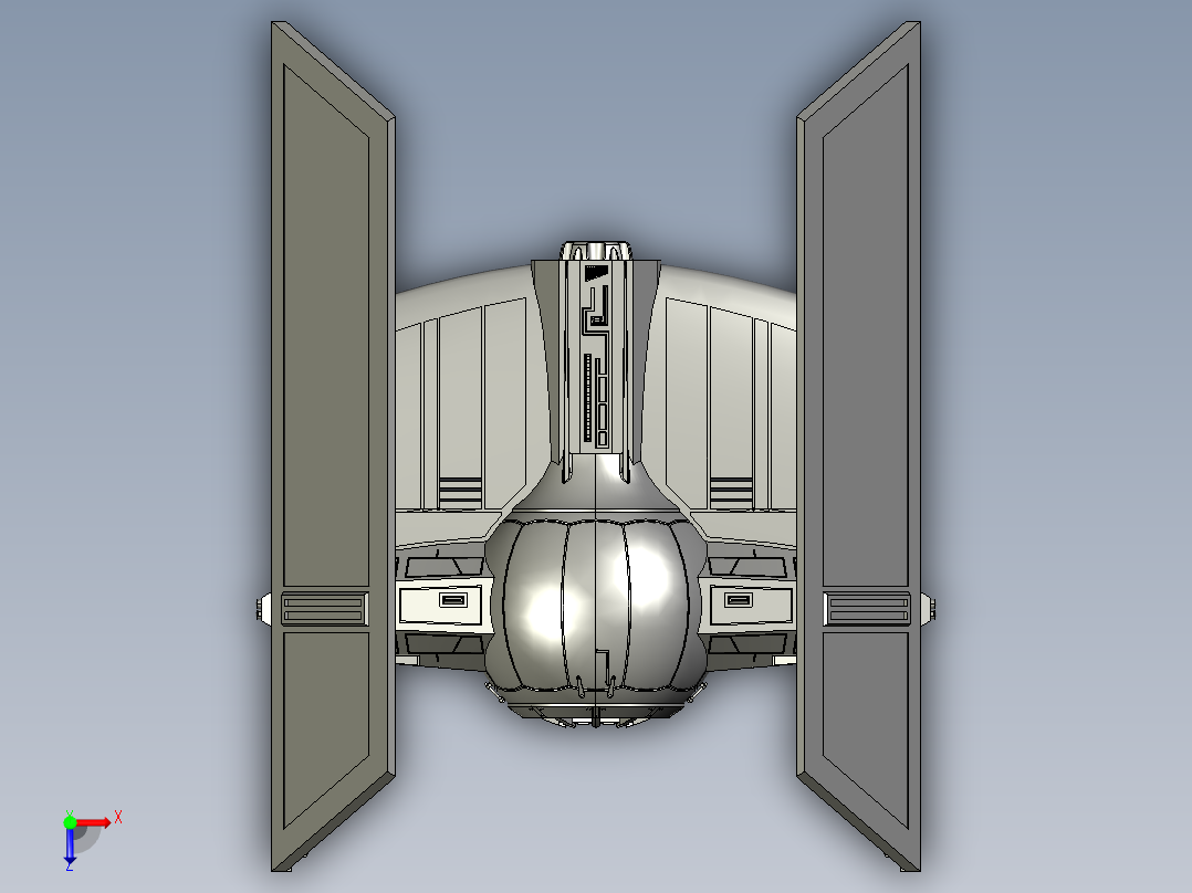 星球大战X翼俯视图