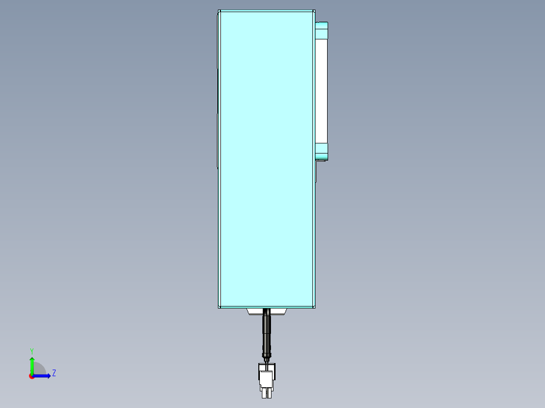 威洛博VC丝杆传动-无尘环境VC14-Lxx-C-S1500-BL-ZP75-C3左视图