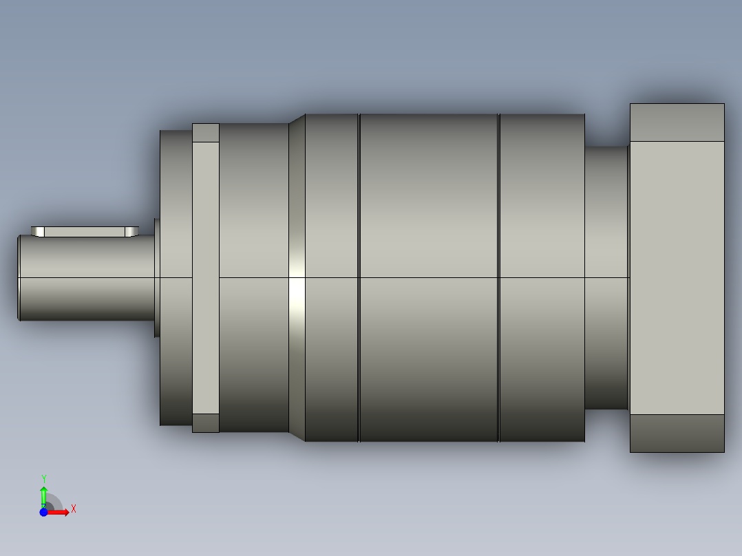 斜齿PHL115-L2 22-110-145-M8 CZ32 止口12.STEP前视图
