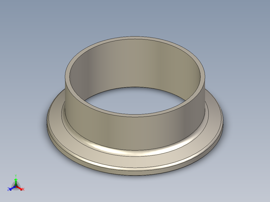 卡盘2英寸- DIN32676正等轴测图