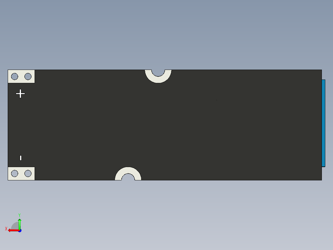 快速充电tps61088升压模块后视图