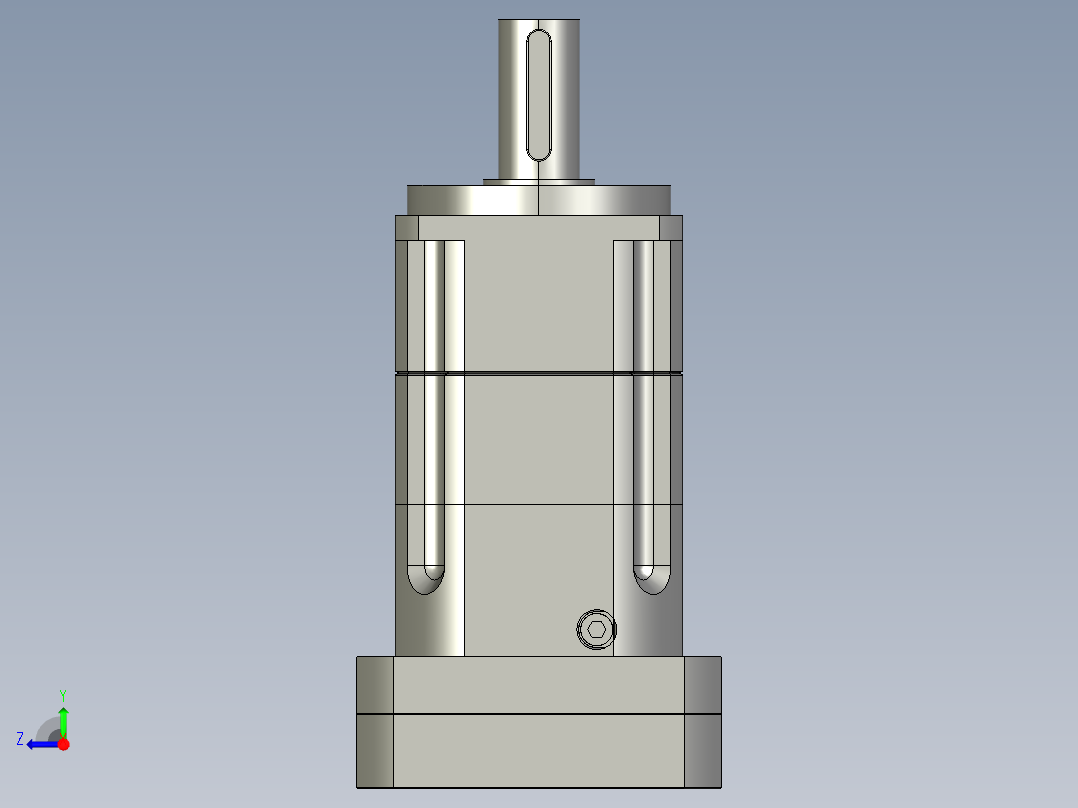 斜齿PGH142-L2 42-114.3-200-M12-12B 180WZ LR120.STEP右视图
