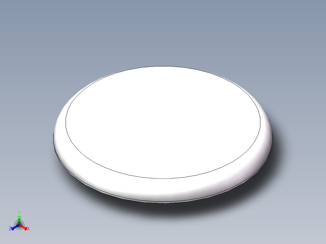 THB碟形封头DN3900正等轴测图