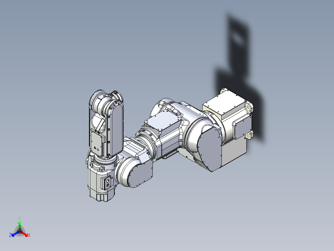那智<span style='color: red'>机器人</span>nachi mr20 7axis industrial robot stp