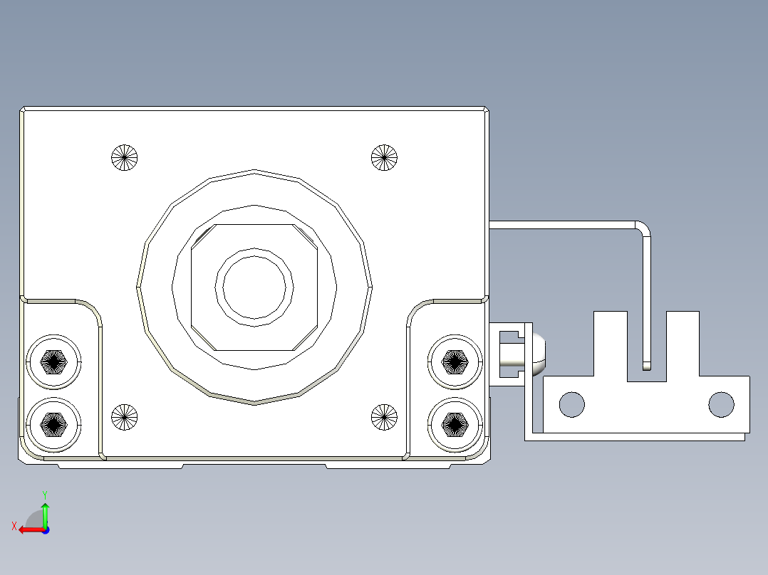 钢基模组-TPA-KSR-6005C-600A1-M-H0S1后视图