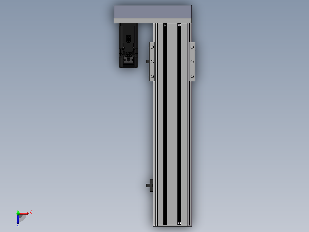 精密模组MY80S-T10-250L-P10B-BL-C4俯视图