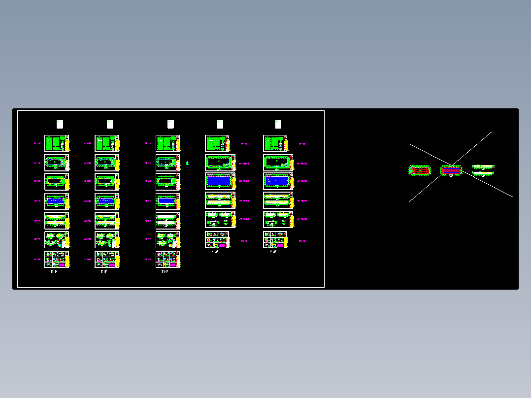 厦门生物科技圆仓库工程CAD