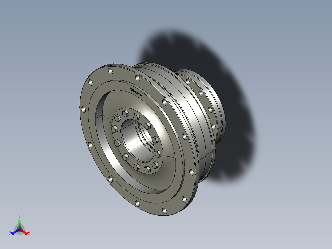 弹性环联轴器453744==12