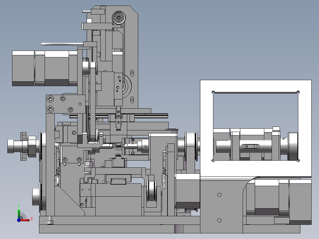 非标机械传动装置 (1)前视图