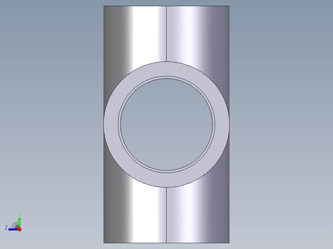 9XIV 90与溶剂焊接插座交叉右视图